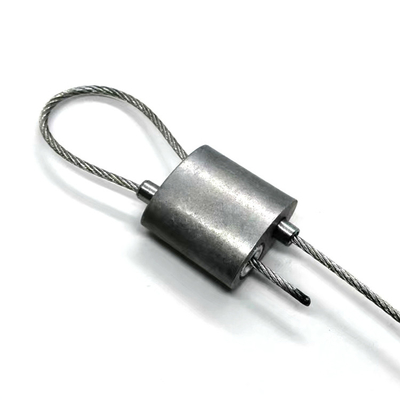 Fil de haute résistance fermant à clef le système de la suspension séismique en acier de parenthèse de modification de pince de câble